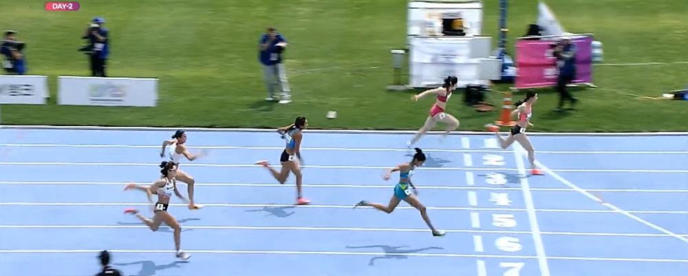 田径女子米决赛：巴哈马选手斩获金牌